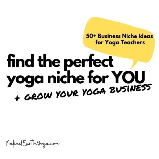 perfect yoga niche for your yoga business