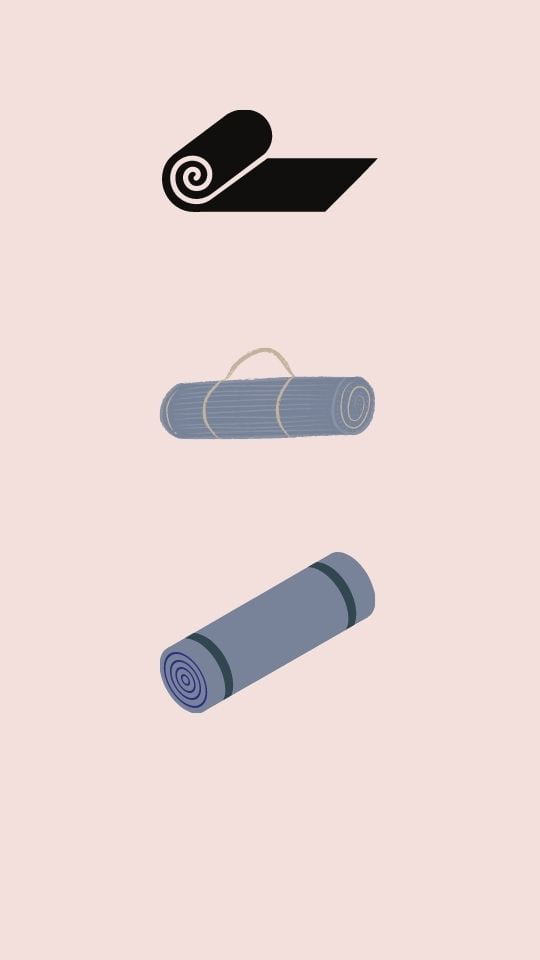 yoga mat yoga inspired tattoo